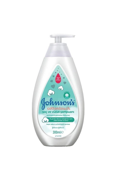 Johnson's Baby Johnson's Baby Cotton Touch Yenidoğan Saç ve Vücut Şampuanı 300 ml