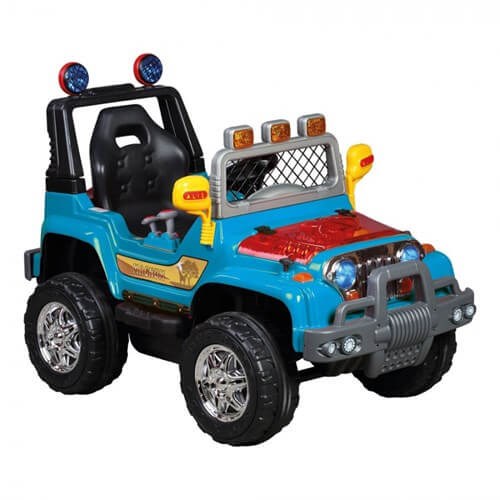 Aliş Toys Magnum Off-Road 12 Volt Uzaktan Kumandalı Turbo Akülü Jeep - Mavi