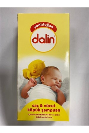 Dalin Yenidoğan Saç Vücut Köpük Şampuan 200 ml