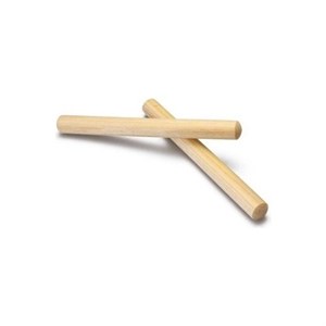 Hamaha Wooden Toys Ahşap Eğitici 1 Çift Ahşap Ritim Çubuk Seti (2 Adet) HMH-246